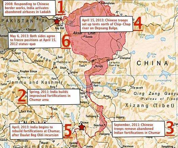 中印對峙最新態(tài)勢分析，涉政問題的深度解讀