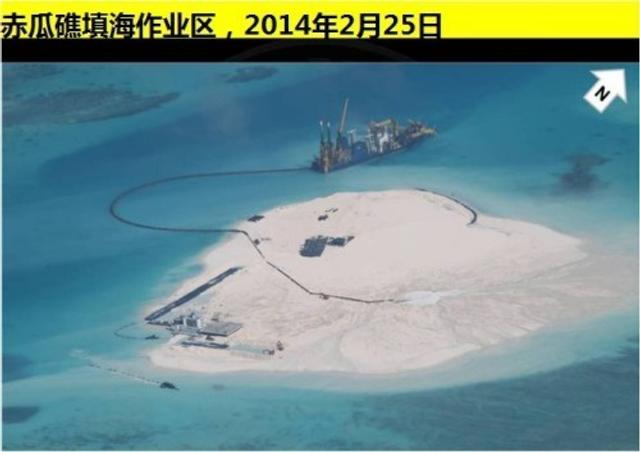 南沙填島建設(shè)最新進(jìn)展揭秘，沙島上的溫馨日常