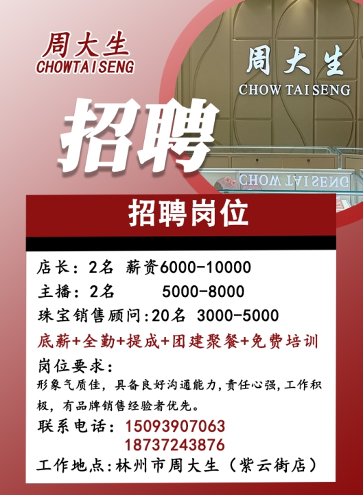 周大生招聘網最新招聘信息及其求職步驟指南