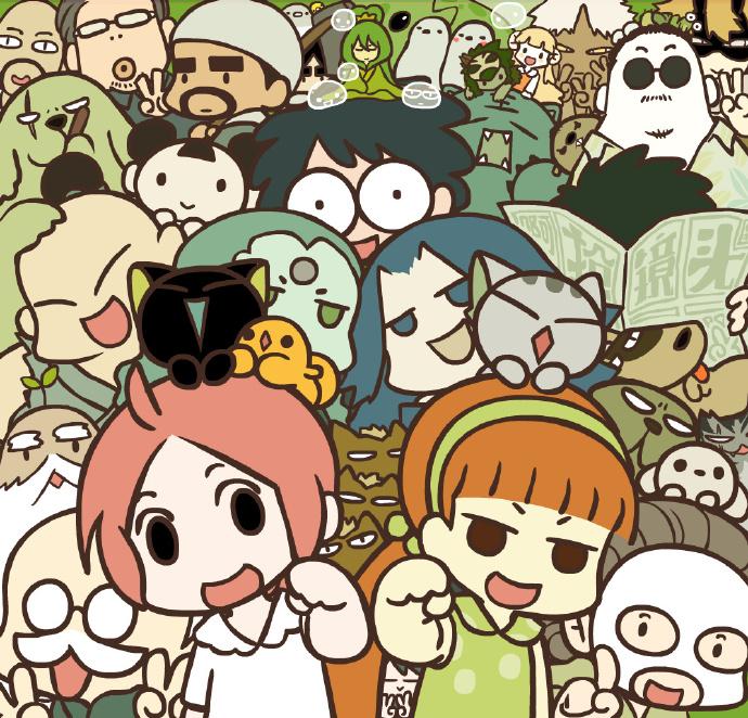 貓妖動(dòng)漫，自然美景探險(xiǎn)之旅的奇幻之旅