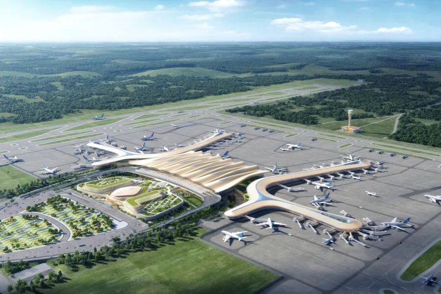 高明機(jī)場最新進(jìn)展，自然美景之旅的新起點