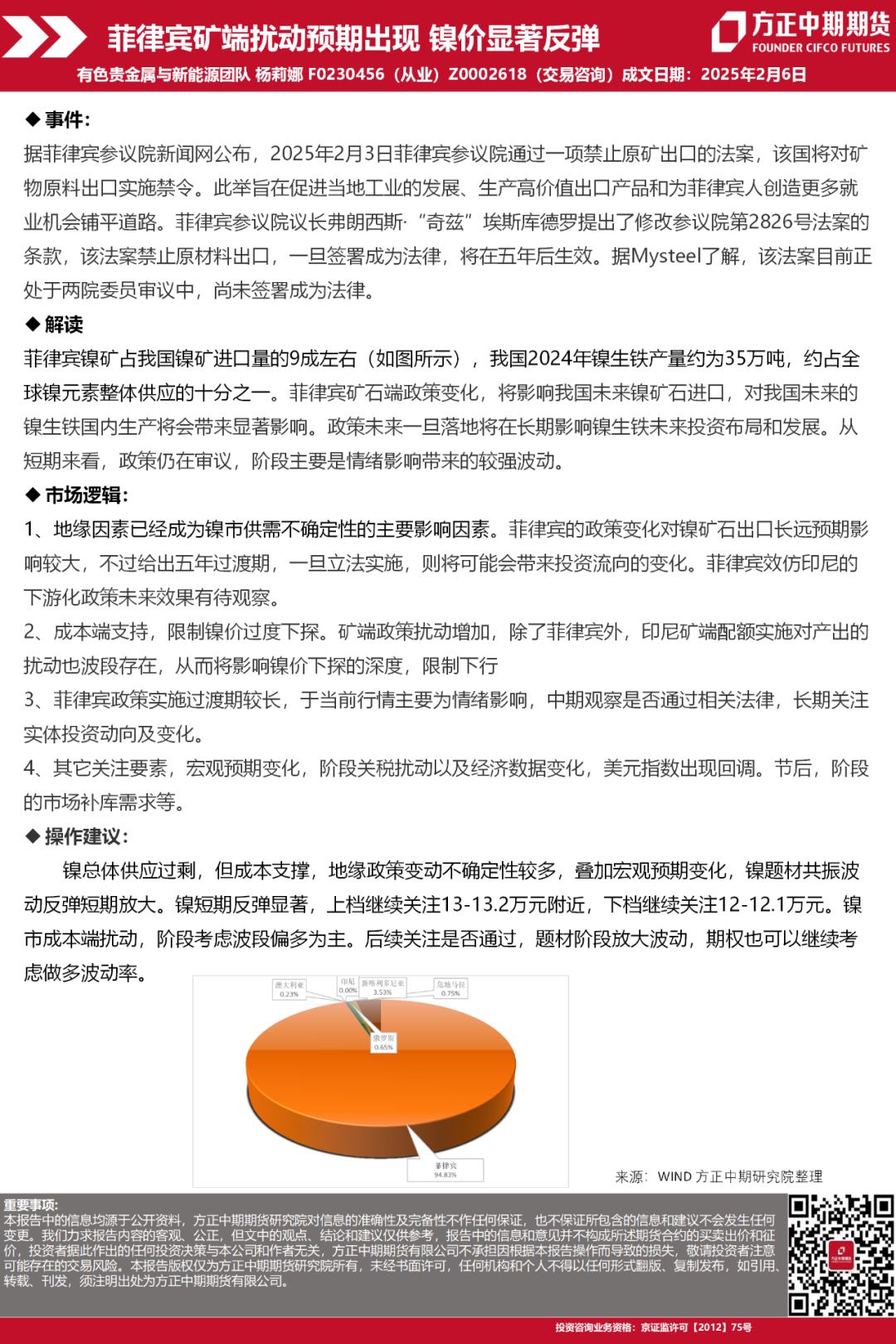 菲律賓鎳礦最新動態(tài)，科技革新引領(lǐng)鎳的力量重塑未來生活