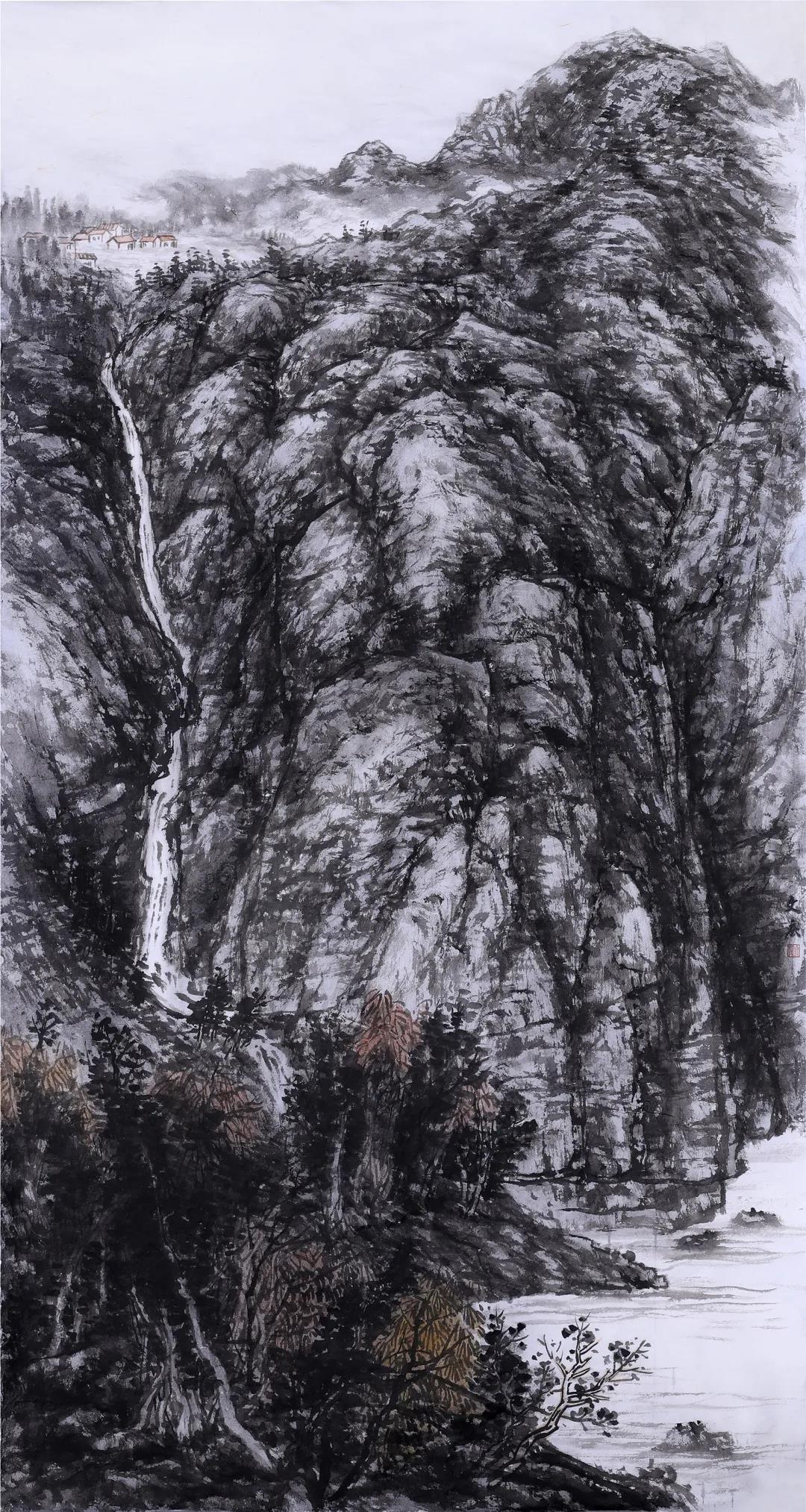 科技與藝術(shù)的融合，最新智能山水畫(huà)屏展現(xiàn)自然之美